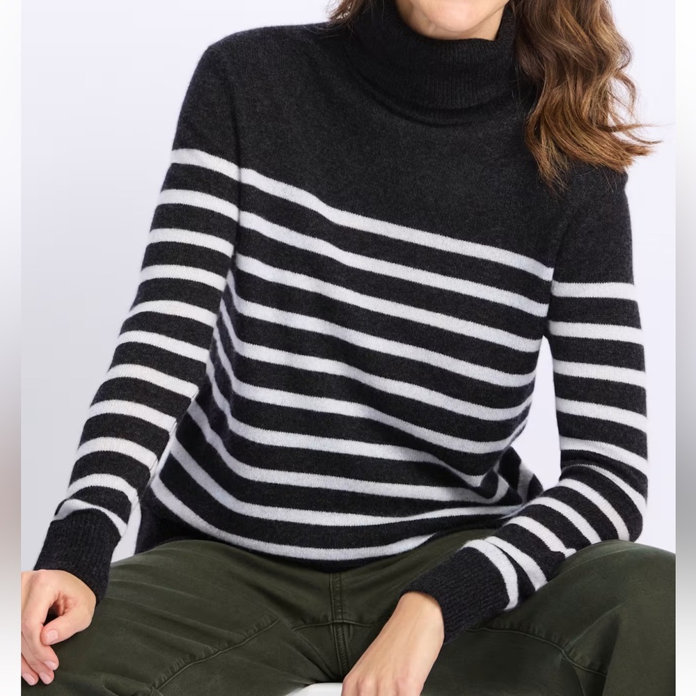 Harper Lane Cashmere Turtleneck Sweater